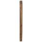 Preview: Bettkopfteil Natur Massivholz Teak