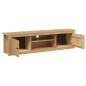 Preview: TV Rack HILL 158 x 40 x 39,5 cm Honigbraun Massives Kiefernholz