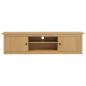 Preview: TV Rack HILL 158 x 40 x 39,5 cm Honigbraun Massives Kiefernholz