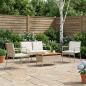 Preview: ARDEBO.de - Garten Set Beige Poly-Rattan