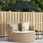 Preview: Garten-Sofa 8 stk. Poly-Rattan Beige und Cremeweiß