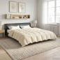 Preview: Ganzjahresbettdecke 240 x 260 cm 4 Jahreszeiten Creme
