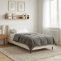 Preview: ARDEBO.de - Winterbettdecke 155 x 200 cm Winter Mikrofaser (100% Polyester)