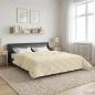 Preview: ARDEBO.de - Sommerdecke 240 x 260 cm Sommer Creme Atmungsaktiv