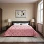 Preview: Ganzjahresbettdecke Gepolstert Rosa 200 x 200 cm