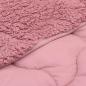 Preview: Winterbettdecke 140 x 220 cm Winter Rosa Atmungsaktiv