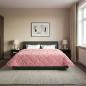Preview: ARDEBO.de - Winterbettdecke 200 x 240 cm Winter Rosa Atmungsaktiv