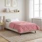 Preview: ARDEBO.de - Winterbettdecke 155 x 220 cm Winter Rosa Atmungsaktiv
