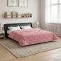 Preview: ARDEBO.de - Winterbettdecke 200 x 220 cm Winter Rosa Atmungsaktiv