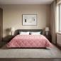 Preview: Winterbettdecke 200 x 220 cm Winter Rosa Atmungsaktiv