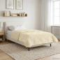 Preview: ARDEBO.de - Winterbettdecke 135 x 200 cm Winter Creme Atmungsaktiv