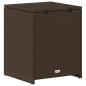 Preview: Kissenbox 55 x 55 x 69 cm Stahl