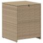 Preview: Kissenbox 55 x 55 x 69 cm Stahl