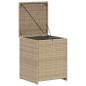 Preview: Kissenbox 55 x 55 x 69 cm Stahl