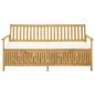 Preview: Garten-Aufbewahrungsbank 2 -Seater 170 x 63 x 84 cm Rechteckig