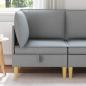 Preview: ARDEBO.de - Sofa mit Stauraum Stoff