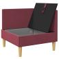 Preview: Sofa mit Stauraum Stoff