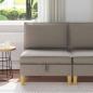 Preview: ARDEBO.de - Sofa mit Stauraum Stoff