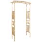 Preview: Gartenbogen Natur 110 x 40 x 205 cm Bambus
