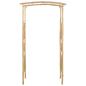 Preview: Gartenbogen Natur 110 x 40 x 205 cm Bambus