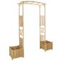 Preview: Gartenbogen Natur 177 x 40 x 205 cm Bambus