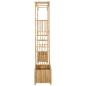 Preview: Gartenbogen Natur 177 x 40 x 205 cm Bambus