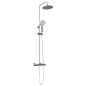 Preview: Thermostatisches Duschset Chrom 27 x 46 x 123 cm Edelstahl 201