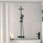Preview: ARDEBO.de - Thermostatisches Duschset Schwarz Edelstahl 201