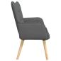 Preview: 2-Sitzer Sofa Dunkelgrau 115 x 61 x 87 cm Stoff