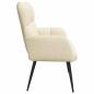 Preview: 2-Sitzer Sofa Creme 115 x 61 x 87 cm Stoff