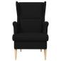 Preview: Sessel Schwarz Stoff