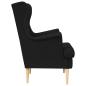 Preview: Sessel Schwarz Stoff