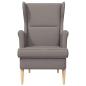 Preview: Sessel Taupe Stoff