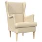 Preview: Sessel Creme Stoff