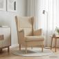Preview: Sessel Creme Stoff