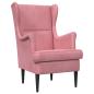 Preview: Sessel Rosa Samt