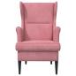 Preview: Sessel Rosa Samt