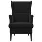 Preview: Sessel Schwarz Samt