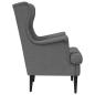 Preview: Sessel Dunkelgrau Stoff