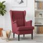 Preview: ARDEBO.de - Sessel Weinrot Stoff