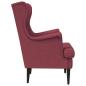 Preview: Sessel Weinrot Stoff