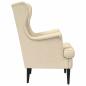 Preview: Sessel Creme Stoff