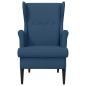 Preview: Sessel Blau Stoff