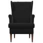 Preview: Sessel Schwarz Samt