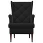 Preview: Sessel Schwarz Samt