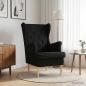 Preview: Sessel Schwarz Stoff