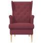 Preview: Sessel Weinrot Stoff