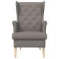 Preview: Sessel Taupe Stoff