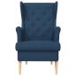 Preview: Sessel Blau Stoff