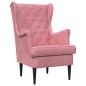 Preview: Sessel Rosa Samt